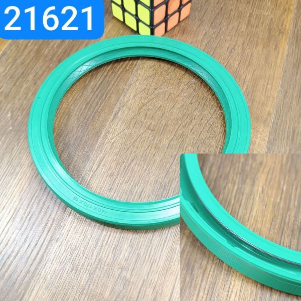 Сальник 140х170х16 ЯМЗ 236 238 240 вал колінчастий реверсний NBR зелений +120 ° С