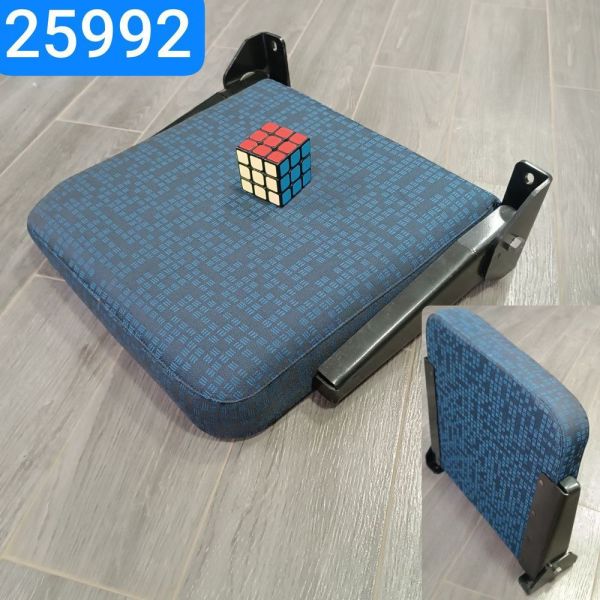 Сидіння відкидне матеріал оббивки оббивна СИНЯ тканина Turkey карт. 24077