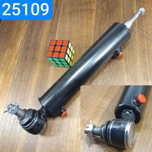 Циліндр ГУР ГАЗ 3309 Е2 нижнє підведення 45° циліндр силовий гідропідсилювача керма