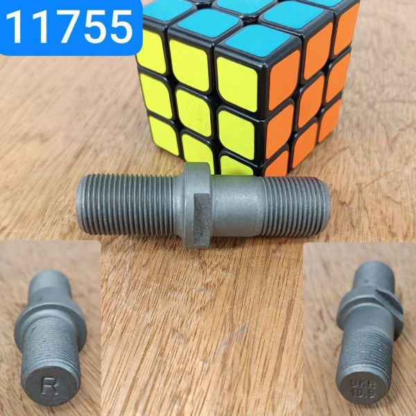 Болт маточини переднього колеса праве різьблення ГАЗ 53 66 сталь 40Cr тефлон (міцн. 10.9)