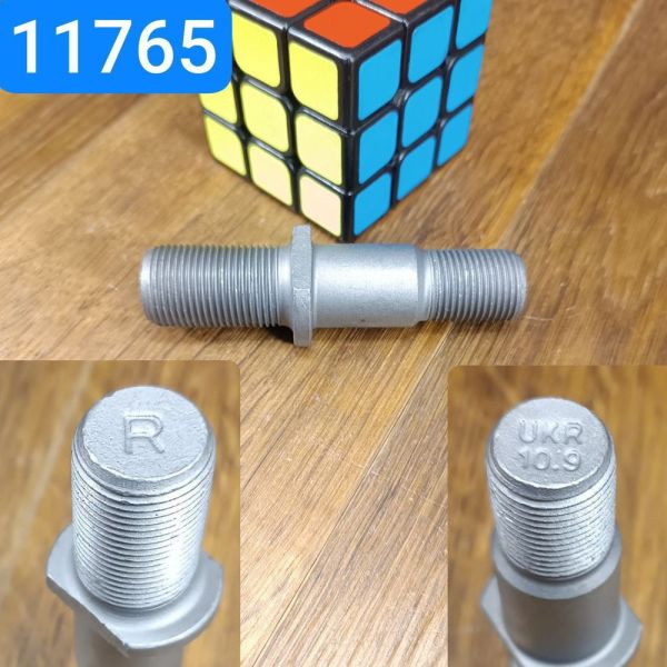 Шпилька колеса ЗІЛ 130 ззаду права М20/М18 Ст40Cr (міцн. 10.9 тефлон)