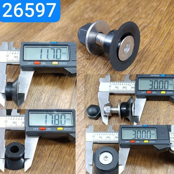 Гвинт М8х1,25х30 у зборі потайне кріплення скла для спортивних майданчиків та об'єктів архітектури