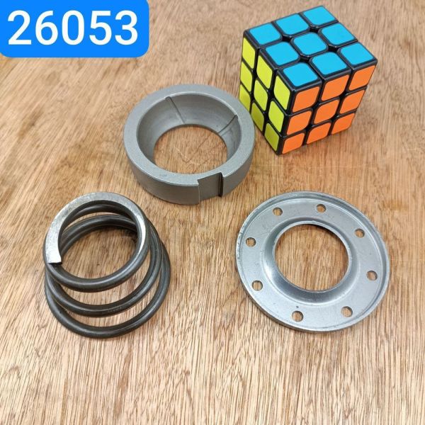 Вкладиш пальця реактивної штанги КАМАЗ внутрішній металокераміка,зовнішній штамп.,пружина