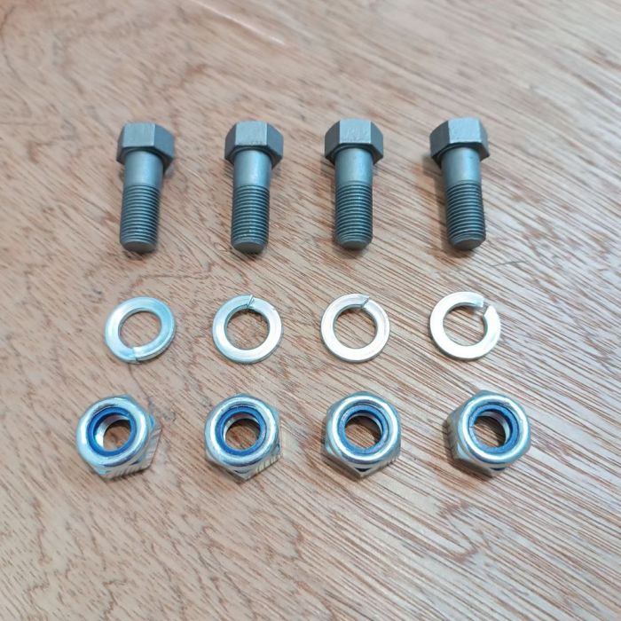 Ремкомплект передачі карданної ГАЗ 3302 УАЗ із САМОКОНТР.гайкою комплект4шт (міцн. 10.9 тефлон)