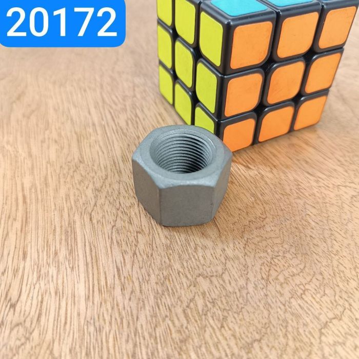 Гайка М20х1,5 h22 КАМАЗ ГАЗ 53 драбини, Т-170 черевична 30326 (С203-22-004) сталь35 тефлон