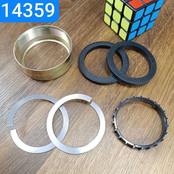 Ремкомплект вилки шліцевого валу карданного проміжного ГАЗ 3309 Е2 33104 6 одиниць