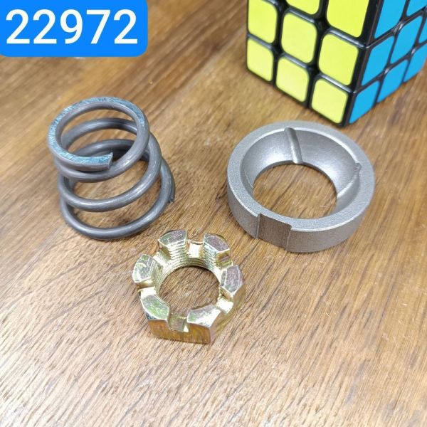 Вкладиш пальця рульового ЗІЛ 130 ГАЗ 66 ПАЗ 3205 32053 КААЗ верхній пружина, гайка металокерам