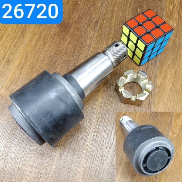 Палець реактивної штанги КАМАЗ 630-2919012-20 М33х1, 5 посилений конусний РМШ NR каучук