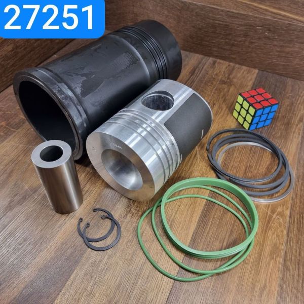 Гільзо-комплект ЯМЗ 238НБ 1ПК Г+П+ПП+СТ+РТІ+КП (гр. А) Molykote, FMVQ, хром-молібден (ЕКСПЕРТ)