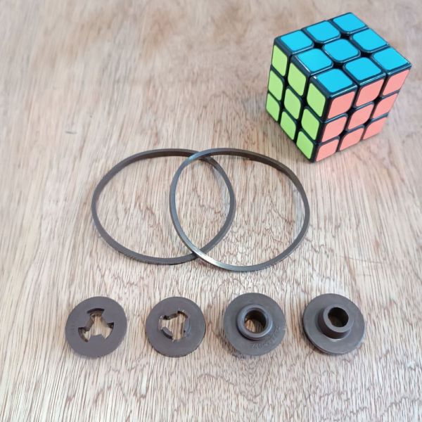 Ремкомплект паливного фільтра КАМАЗ Е0 Е1 Е2 Е3 тонкого очищення 740.1117009 NBR