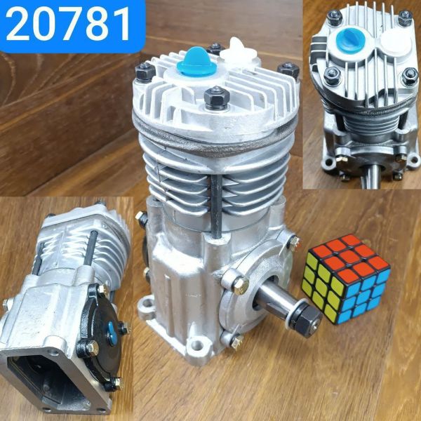 Компресор ПАЗ повітряного охолодження ремінний привід 155л/хв ПК 155-30