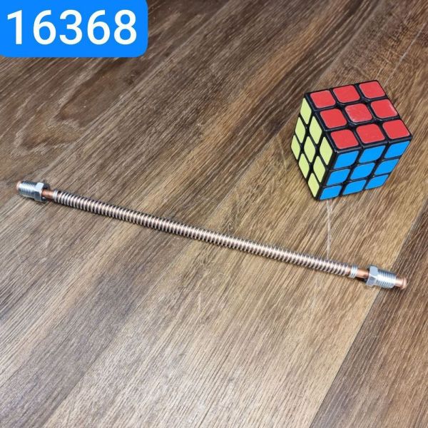 Трубка гальмівна ГАЗ 66 3308 33081 трубка підведення повітря до повітряного крана у зборі мідь у пружині