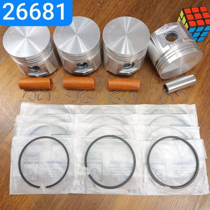 Поршень циліндра ГАЗ 66 3302 ЗМЗ 53 511 УАЗ УМЗ 417 451М 92,5 мм Р1 к-т 4шт П+ПП+СТ+КП (ЕКСПЕРТ)