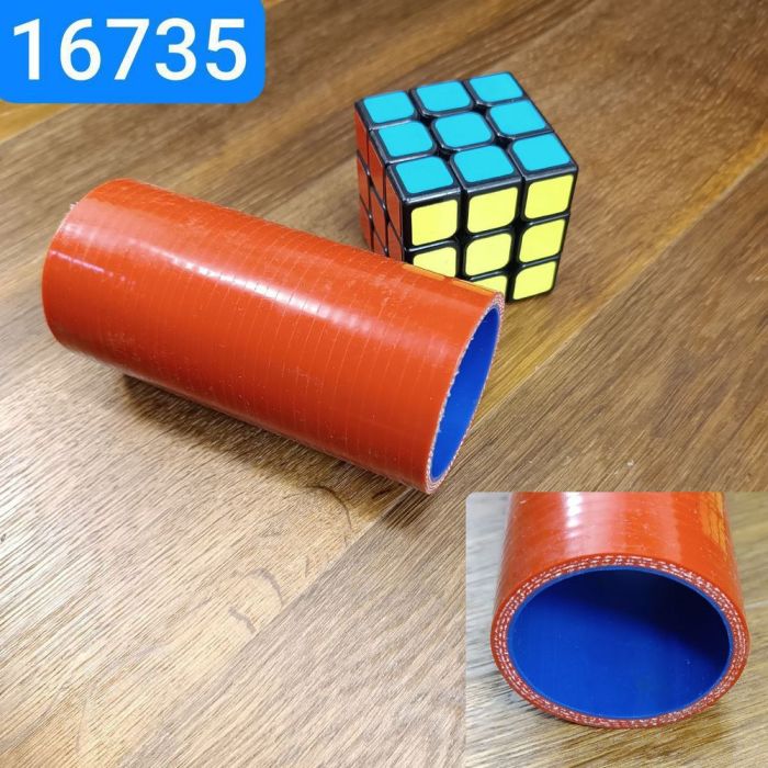 Патрубок силіконовий прямий 50х120 Cummins 2.8 інтеркулер , УрАЛ 4320 нижній 375-1303030 MVQ