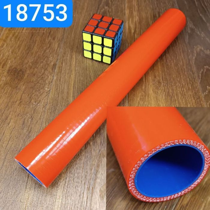 Патрубок радіатора МАЗ 500 5335 5549 підвідний верхній силіконовий патрубок прямий 40х385 MVQ