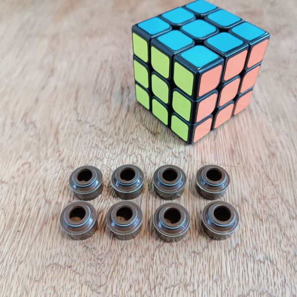 Манжета клапана ГАЗ 3302 УАЗ ЗМЗ 402 511 523 Evotech 2,7 4021.1007026 комплект 8шт FPM коричневий