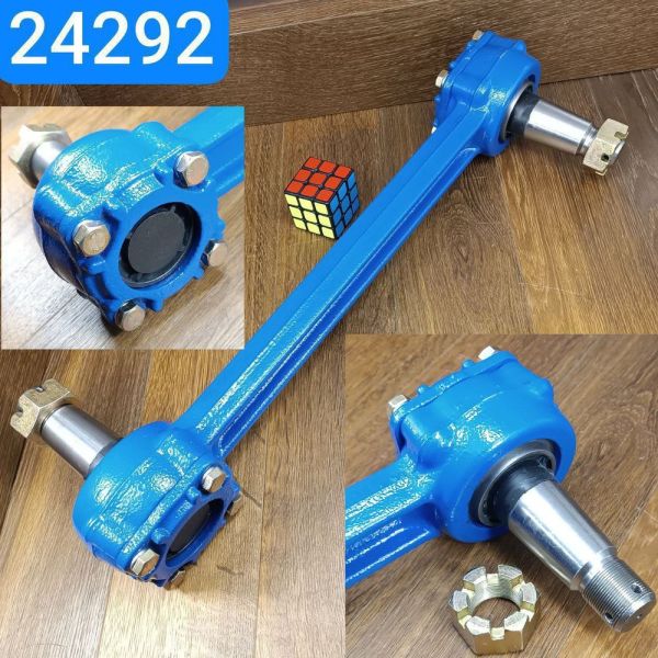 Штанга реактивна КАМАЗ цільнокована у зборі конусний посилений РМШ М33 NR L530