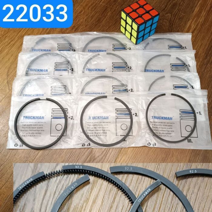 Кольца поршневые ГАЗ Р1 92,5мм на 4поршня ВК-53-1000100-АРП, ВК-53-1004023-АР1 (TRUCKMAN)