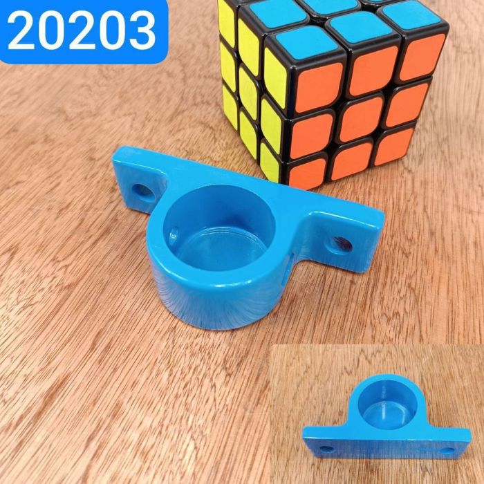 Кронштейн поручня салону МІСЬКОГО ТРАНСПОРТУ ST32010 Blue під трубу Ø32мм (NSIE)