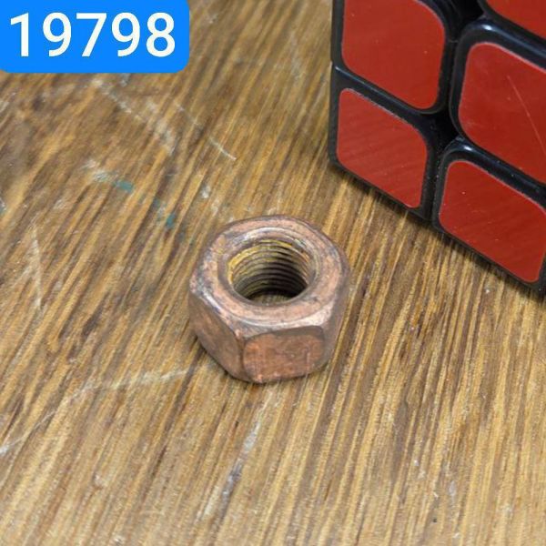 Гайка М10х1,0 h10 S17 обіднена ГАЗ 66 3307 3302 колектор, 292765-П2 приймальна труба Ст35