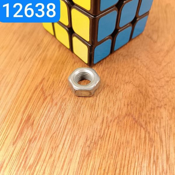 Гайка М10х1,25 h7 цинкування КАМАЗ труби приймальні,маховик,КПП 1/21647/11, МАЗ 374377 (міцн. 5.8)