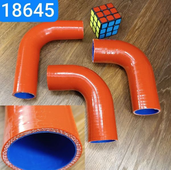 Патрубок радіатора УАЗ 452 469 комплект 3шт силіконMVQ