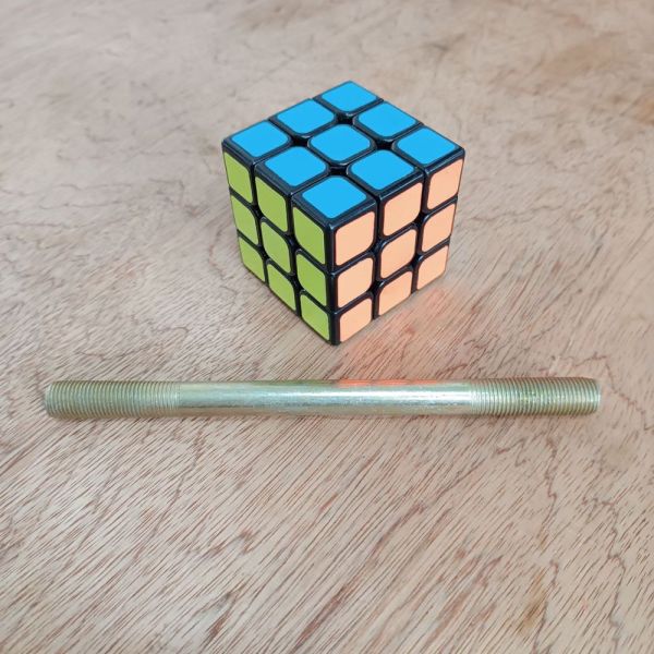 Шток клапана підсилювача вимикання зчеплення МАЗ шпилька М12х1, 25 L170мм