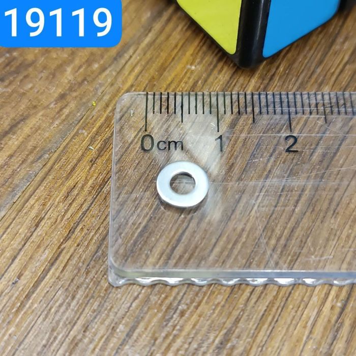 Шайба плоска 3,3х6,8х0,6 оцинкована ГОСТ 11371-78 DIN 125 (кг)