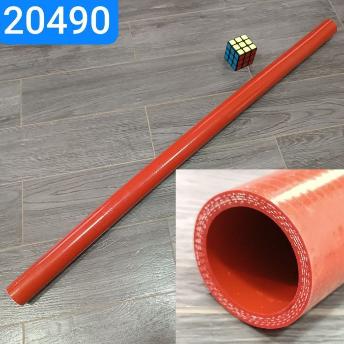 Патрубок силіконовий прямий 40х1000мм 4сл S5мм MVQ