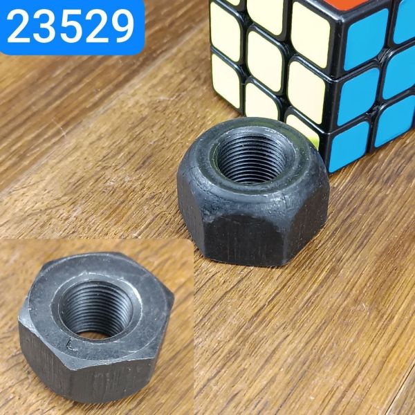 Гайка М20х1,5 S38 ліва ГАЗ ЗІЛ УРАЛ маточини колеса покриття фосфат 375-3101041-Б