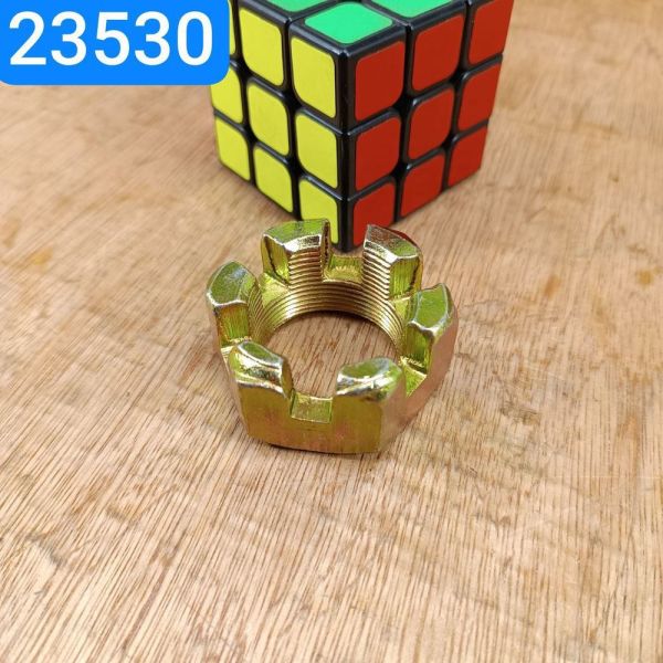 Гайка М33х1, 5х25 КАМАЗ КРАЗ УРАЛ пальця реактивної штанги корончаста 349605-П29 853522 МАЗ 311702