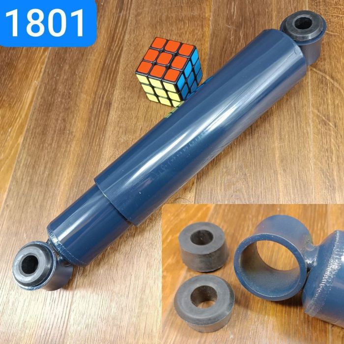 Амортизатор ГАЗ 3309 Е2 3307 66 375/575 метал. кожух, ЛИТО вухо з втулками