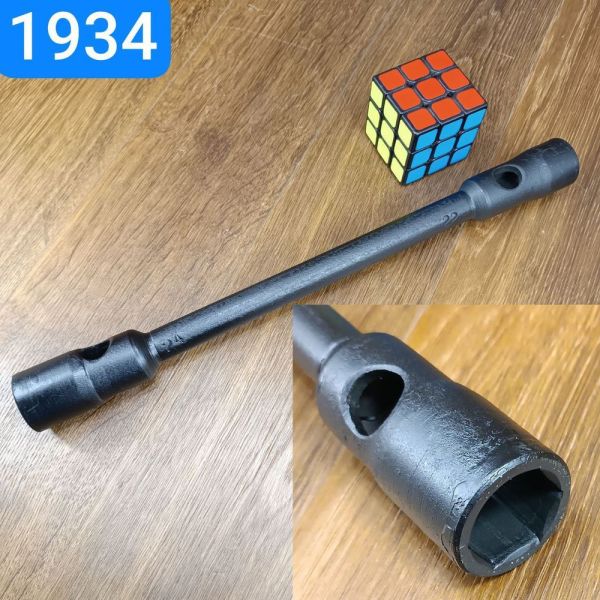 Ключ для гайок коліс та гайок драбини 22х24 L≈385мм УАЗ ГАЗ 3302 469-3901440 , ІП-3901116 (Україна)