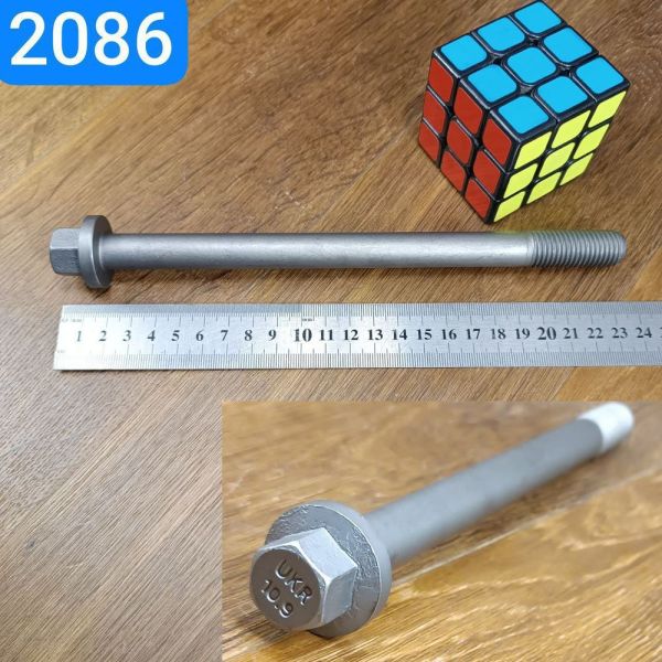 Болт М16х2,0х175 КАМАЗ УРАЛ кріплення головки циліндра сталь 40Cr тефлон (міцн. 10.9)