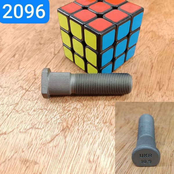 Болт маточини колеса ГАЗ 33104 Ст40Cr (міцн. 10.9 тефлон)