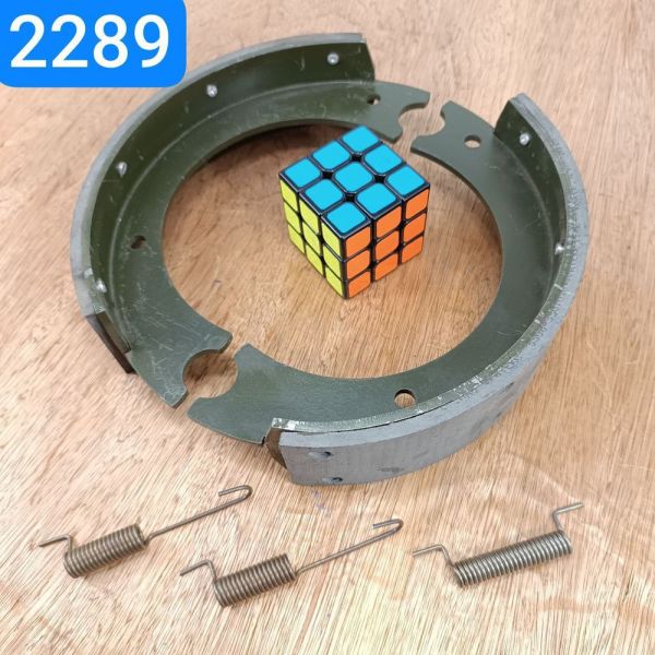 Колодка гальма стоянки з фрикційною накладкою ГАЗ 3308 33081 2шт з пружинами (Україна)