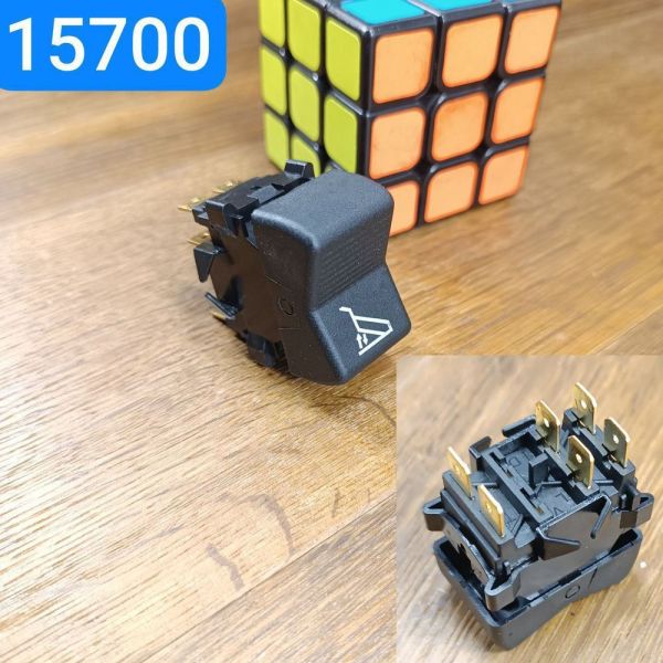 Перемикач підйому та опускання платформи КАМАЗ П147-06.17 муфти приводу вентилятора 6pin