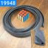 Door seal KAMAZ L≈4.2m soft sponge glued to the door
