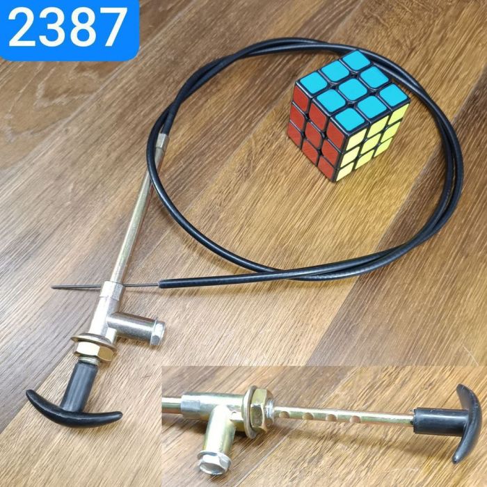 Трос жалюзі радіатора КАМАЗ L1300мм тяга керування жалюзі радіатора