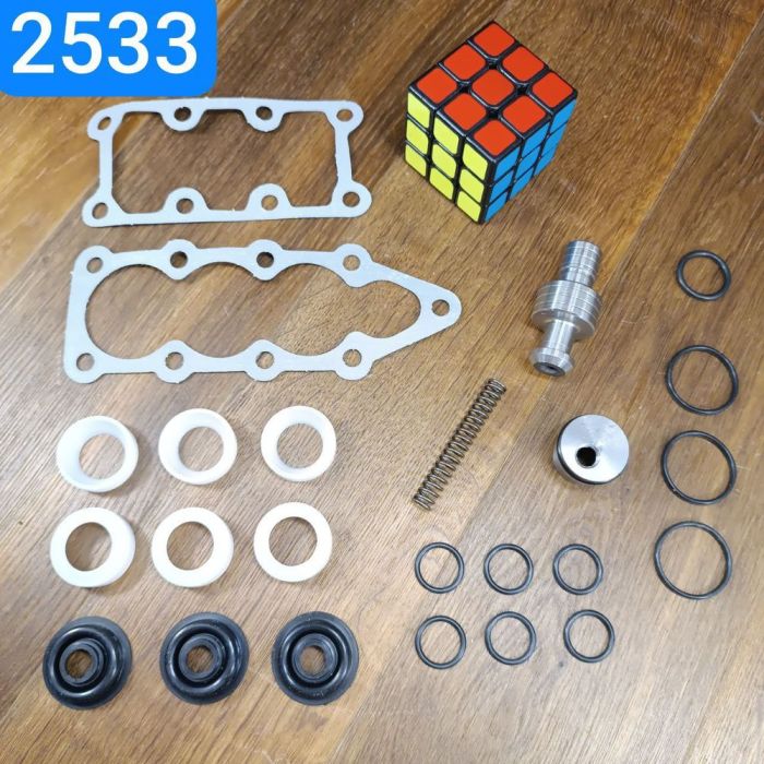 Ремкомплект гідророзподільника Р-80 Р-75 Р80-3/1-222 ДТ-75 МТЗ трисекційного - максимальний