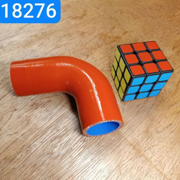 Патрубок радіатора ГАЗ 3302 ЗМЗ 406 405 УМЗ 4215 верхній КАМАЗ 740.1014138 38х170 силікон MVQ