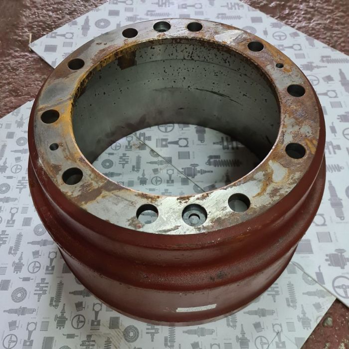 Барабан гальмівний ЛІАЗ міст RABA 718, НЕФАЗ 5299, ІКАРУС, ТРОЛЗА (10шпильок, 3гвинта h290мм)