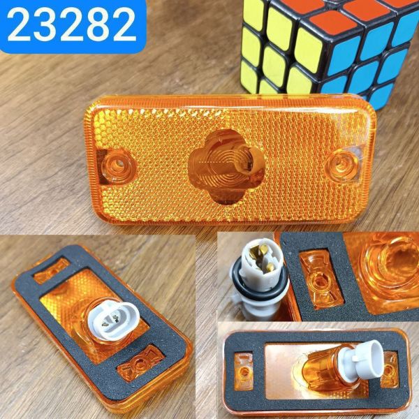 Ліхтар габаритний IVECO без лампи овальний патрон під лампу типу W5W розмір ліхтаря 50х110