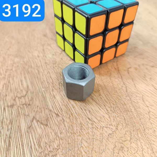 Гайка М16х1, 5 h22 S24 ГАЗ 3302 3309 Е2 33104 МАЗ 374727 драбини Ст35 (міцн. 8.8 тефлон)