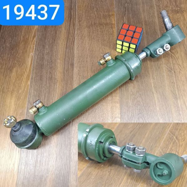 Циліндр ГУР ПАЗ 672 циліндр силовий гідропідсилювача керма в зборі з наконечником штока