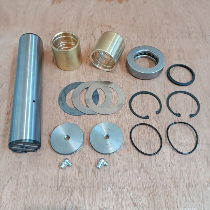 Шкворень МАЗ 64221 5516 КРАЗ 65055 прямий у зборі комплект на втулки 500А-3001016 (ЕКСПЕРТ)