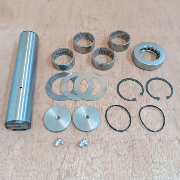 Шкворень МАЗ 6430 5516 прямий у зборі комплект на кулак на голчастих підшипниках (ЕКСПЕРТ)