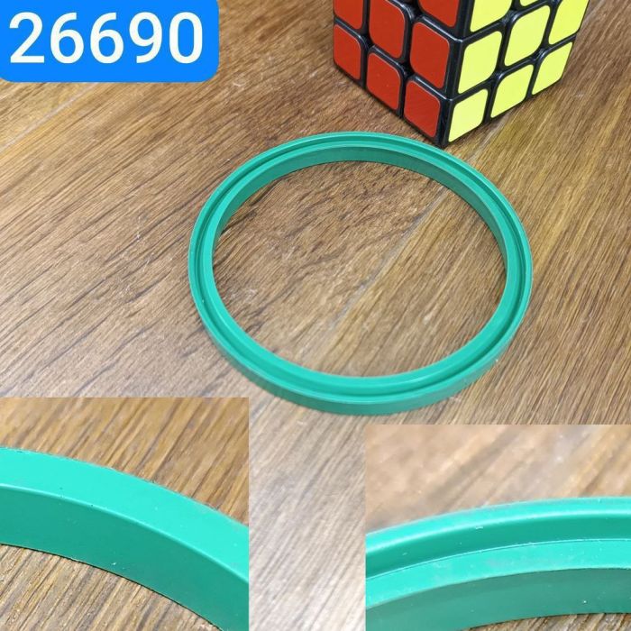 Кольцо уплотнительное опоры промежуточного карданного вала ГАЗ 53 ЗИЛ МАЗ NBR-70 зеленый