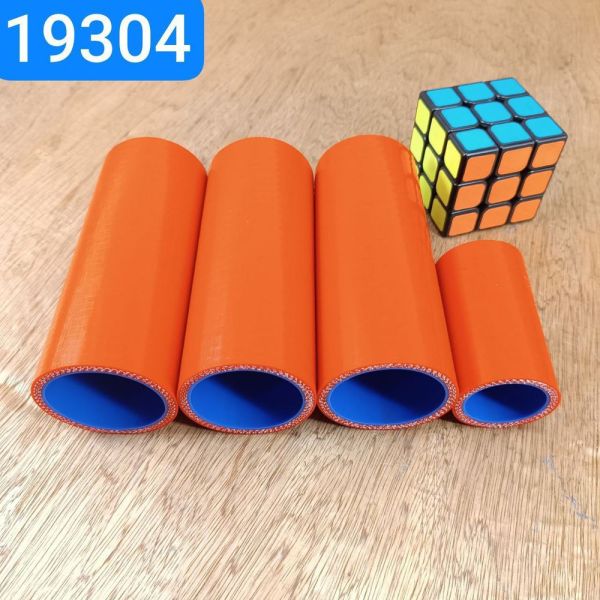 Патрубок радіатора ЮМЗ Д 65 комплект 4шт силіконMVQ від -60°C до +270°C