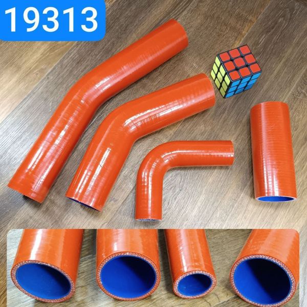 Radiator hose ZIL 130 131 set of 4 pcs 130-1303026, 130-1303010-B2 silicone MVQ